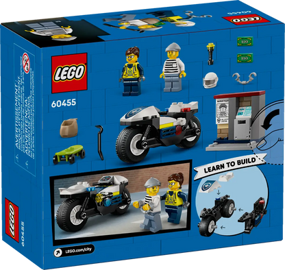 Lego City Police 60455 Police Motorcycle Chase