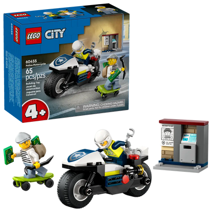 Lego City Police 60455 Police Motorcycle Chase
