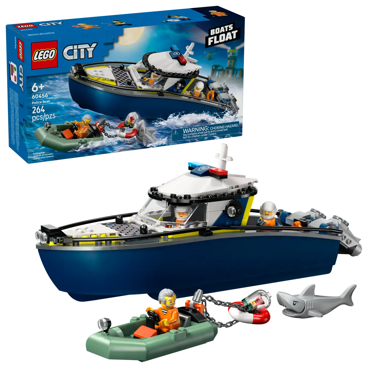 Lego City Police 60456 Police Boat Chase