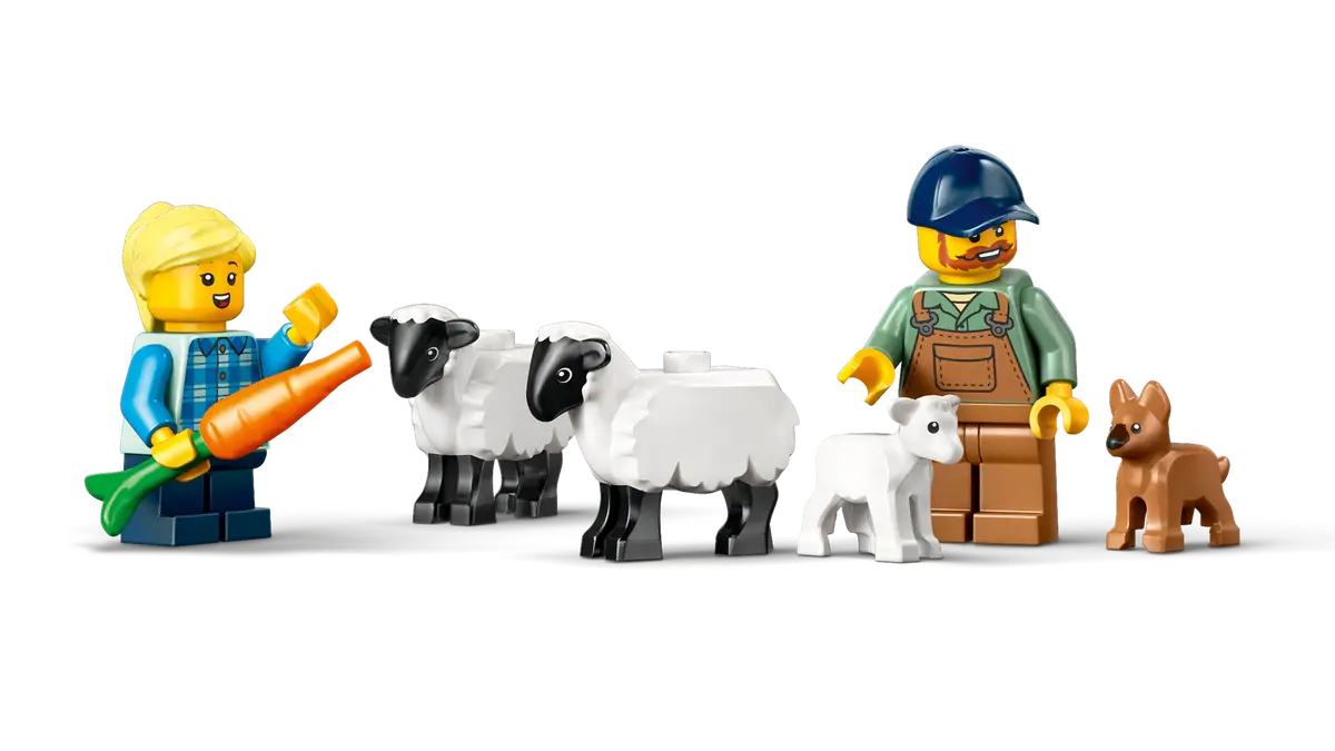 Lego City Great Vehicles 60461 Red Farm Tractor with Trailer & Sheep