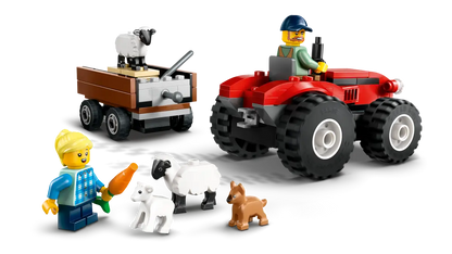 Lego City Great Vehicles 60461 Red Farm Tractor with Trailer & Sheep