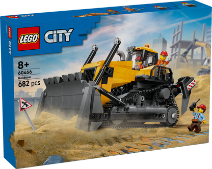 LEGO City 60466 Yellow Bulldozer
