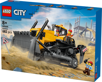 LEGO City 60466 Yellow Bulldozer