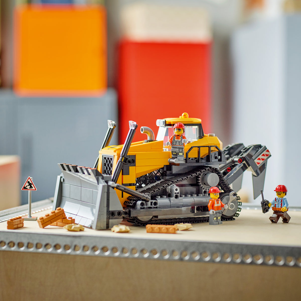 LEGO City 60466 Yellow Bulldozer