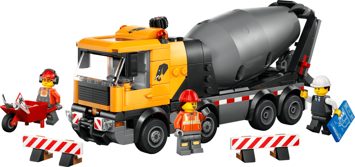 Lego City 60478 Cement Mixer