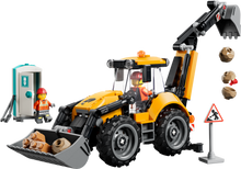 LEGO City Great Vehicles 60480 Yellow Backhoe Loader