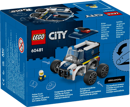 Lego City 60481 Rides – Police Truck