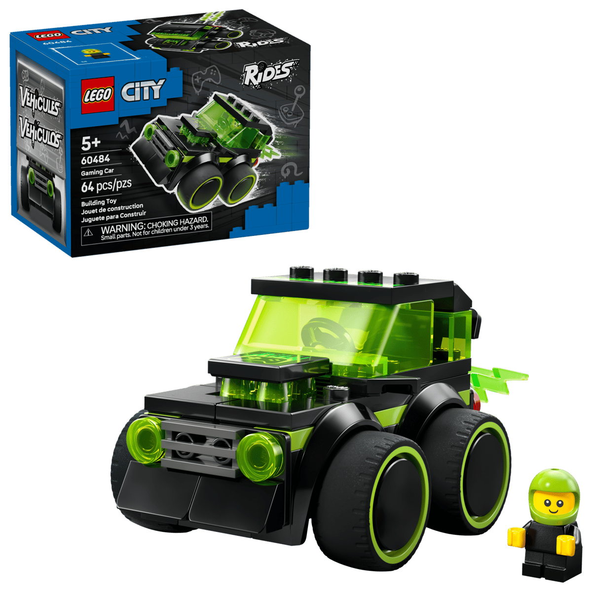 Lego City 60484 Rides – Gaming Race Car