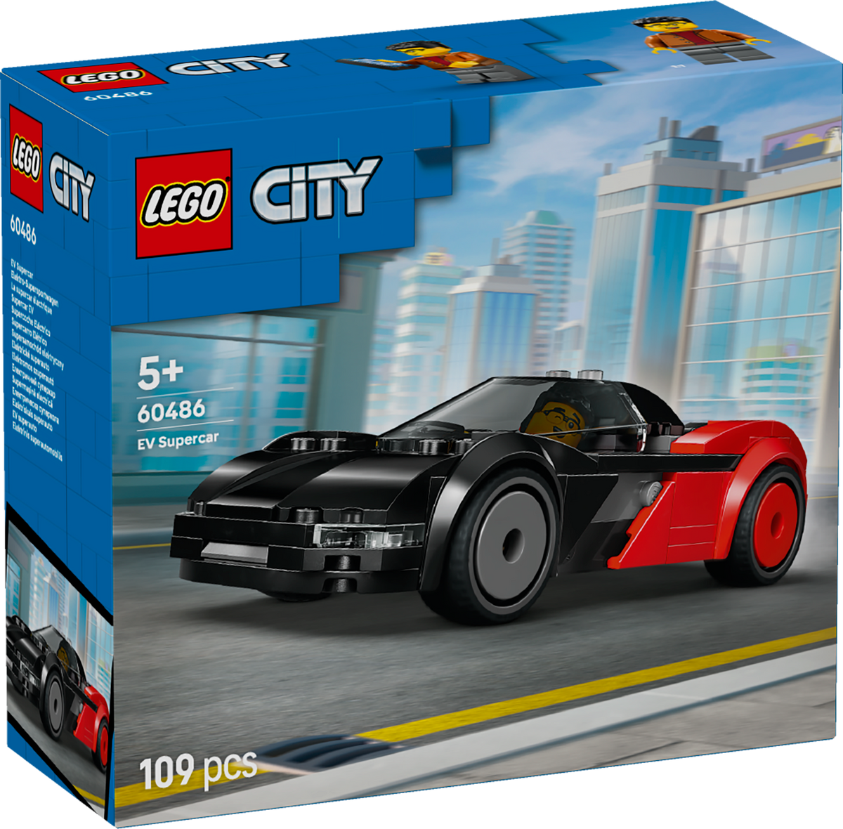LEGO City 60486 EV Supercar