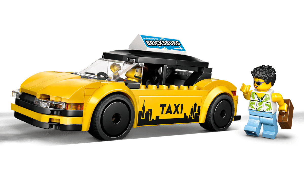 Lego City 60487 Yellow Taxi