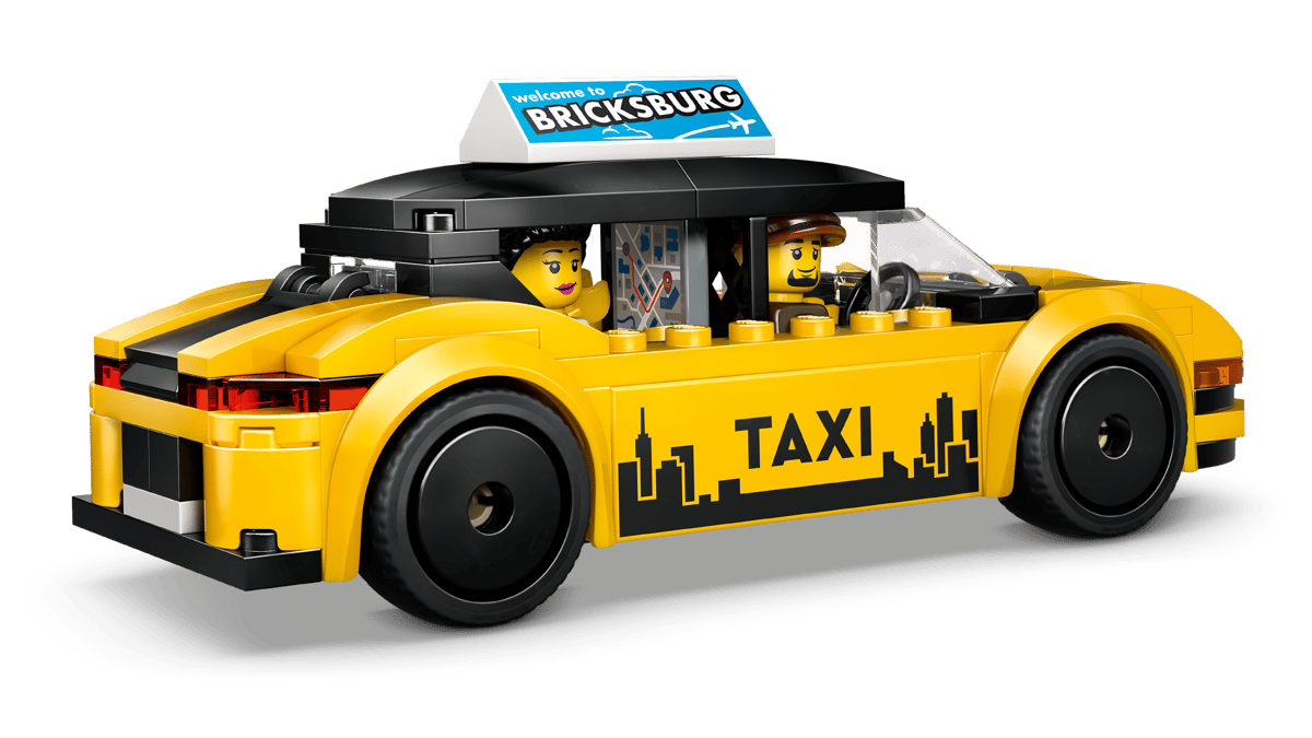 Lego City 60487 Yellow Taxi