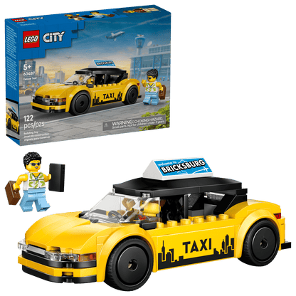 Lego City 60487 Yellow Taxi