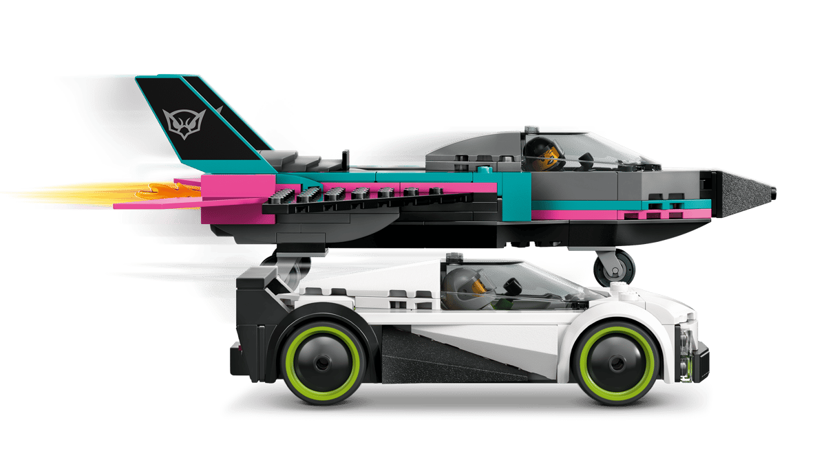 Lego City 60489 Jet vs. Car