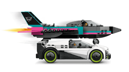 Lego City 60489 Jet vs. Car