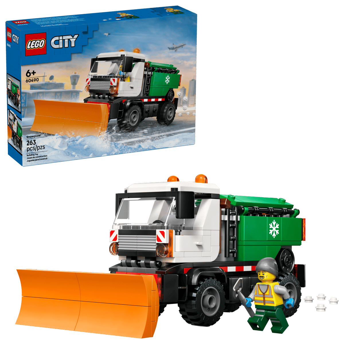Lego City 60490 Snowplow