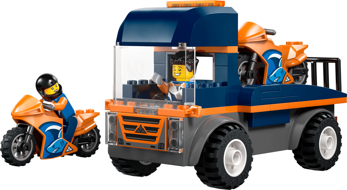 Lego City 60491 Motorcycle Transporter