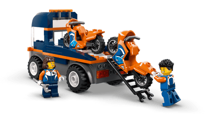 Lego City 60491 Motorcycle Transporter