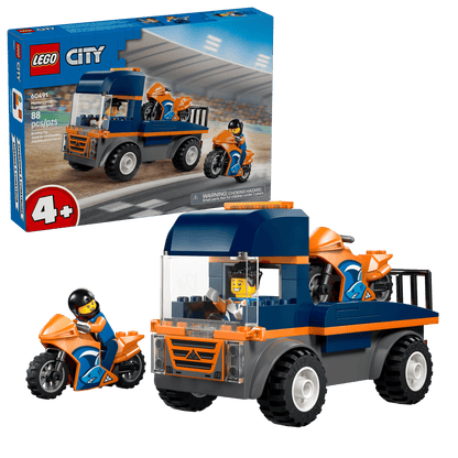 Lego City 60491 Motorcycle Transporter
