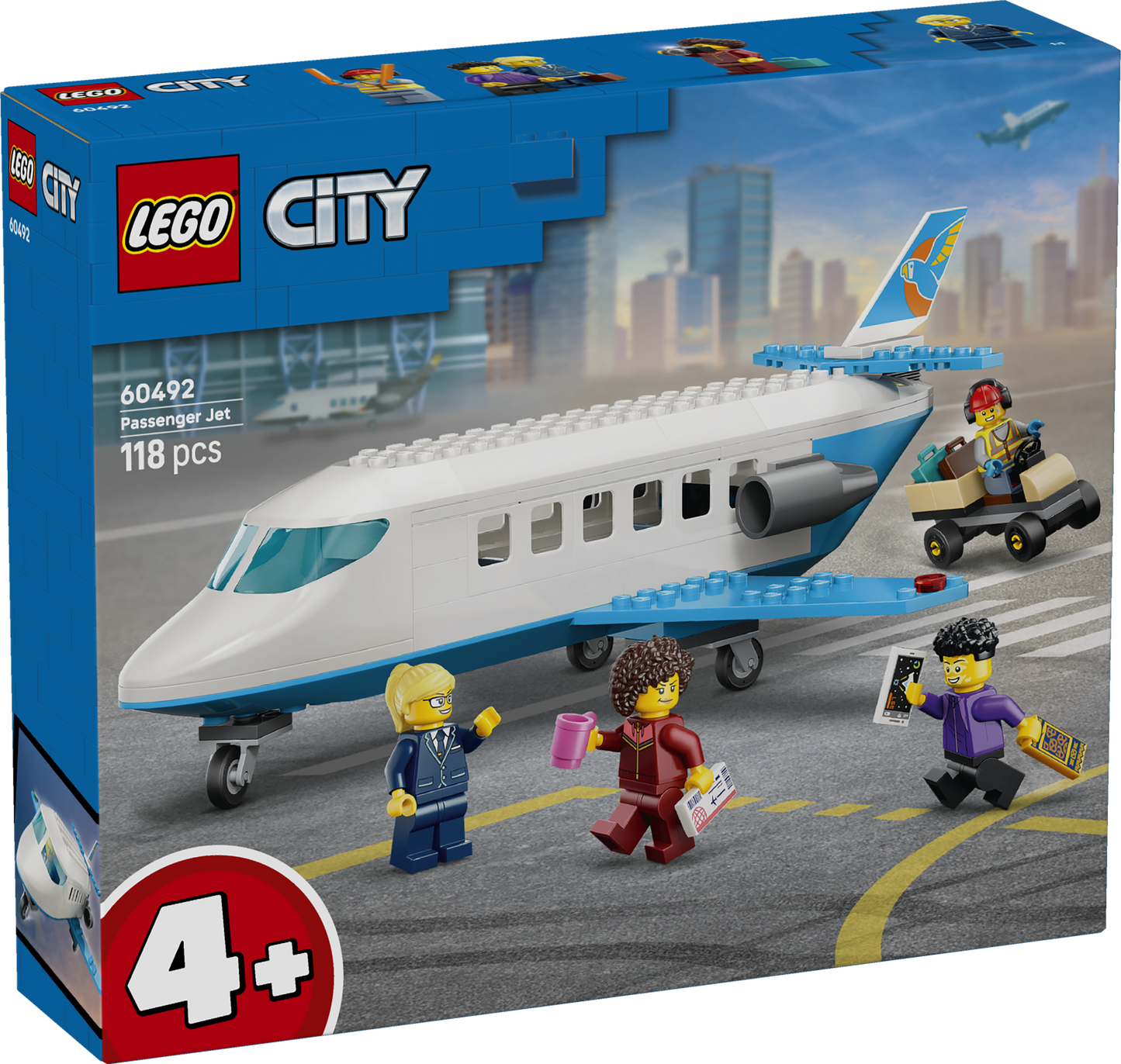 LEGO City Great Vehicles 60492 Passenger Jet