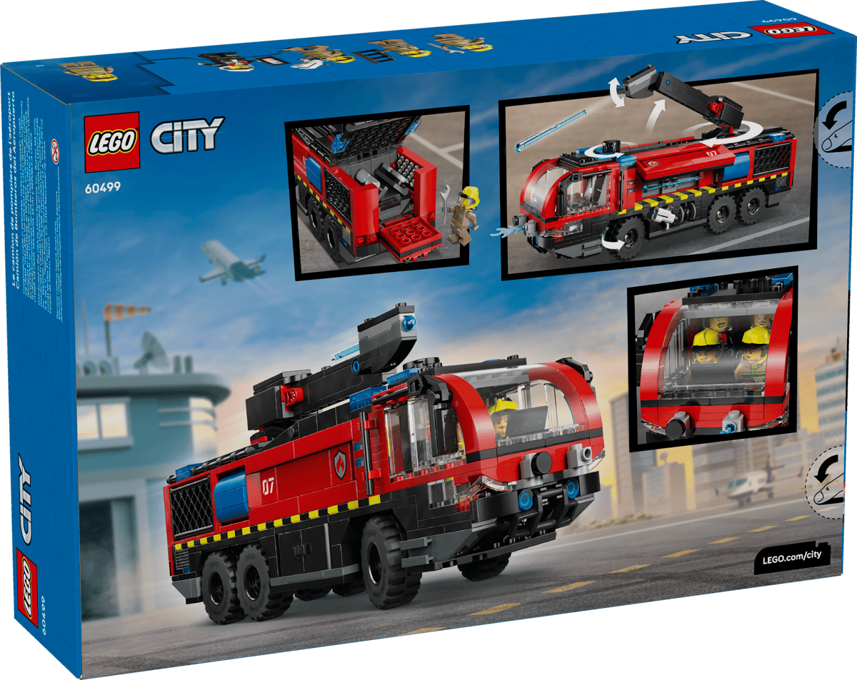 Lego City 60499 Airport Fire Truck