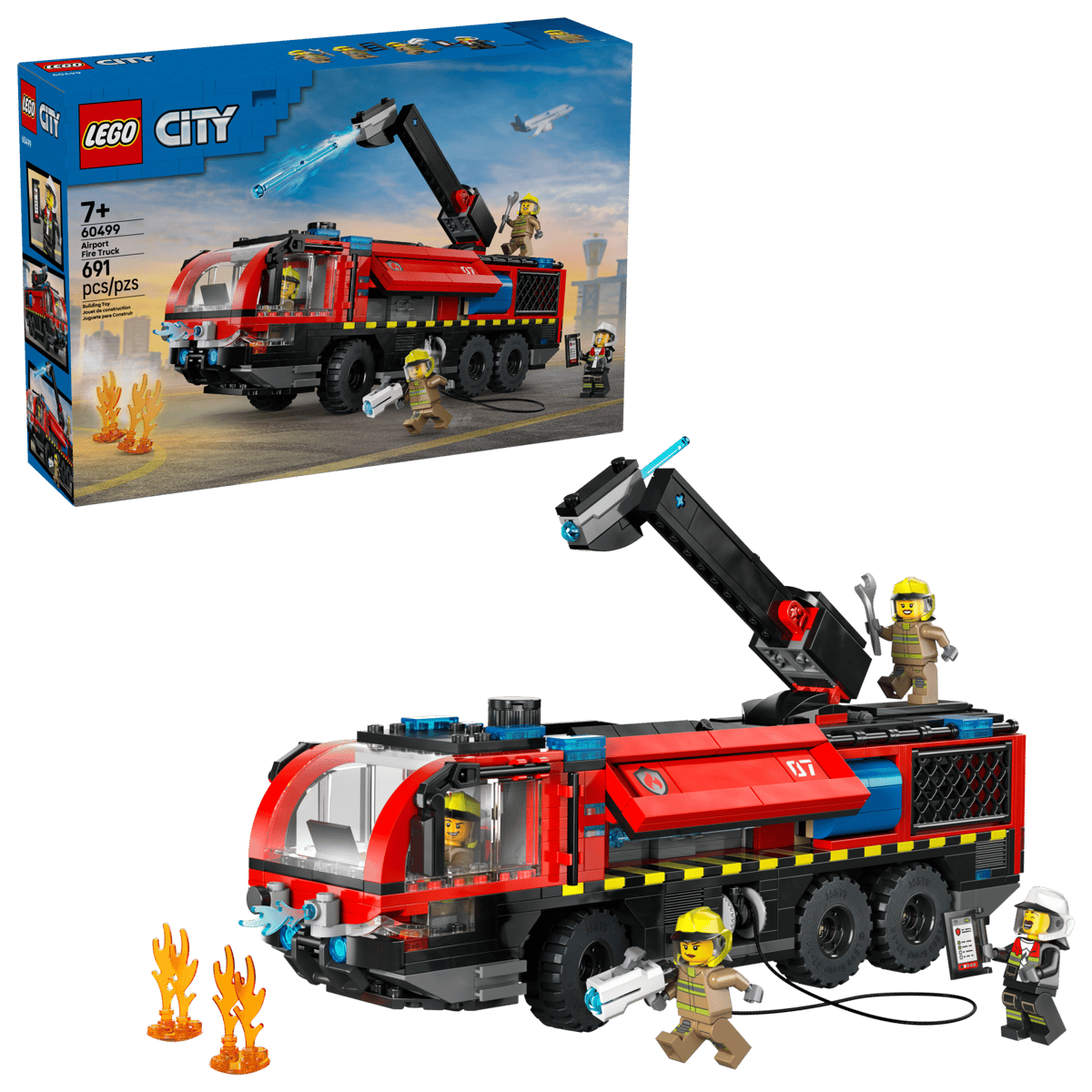 Lego City 60499 Airport Fire Truck