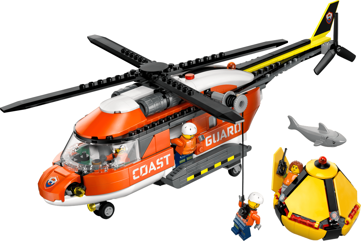 Lego City 60503 Coast Guard Helicopter