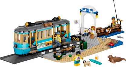 LEGO City Trains 60506 Classic Beach Streetcar
