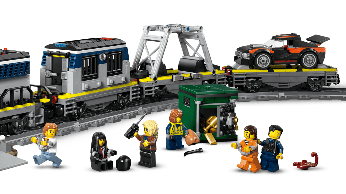Lego City 60508 Police Train Heist