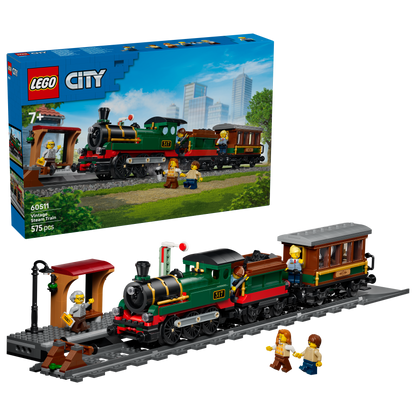 LEGO City Trains 60511 Vintage Steam Train