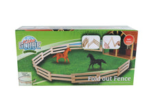 Kids Globe 1:24 Wooden Corral Fence 156Cm