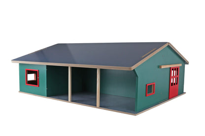 Kids Globe 1:32 Cattle Machinery Shed & Pasture 75cmx61cmx29cm