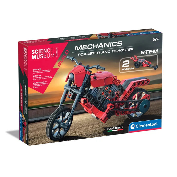 Clementoni  Science Museum Mechanics - Roadster & Dragster