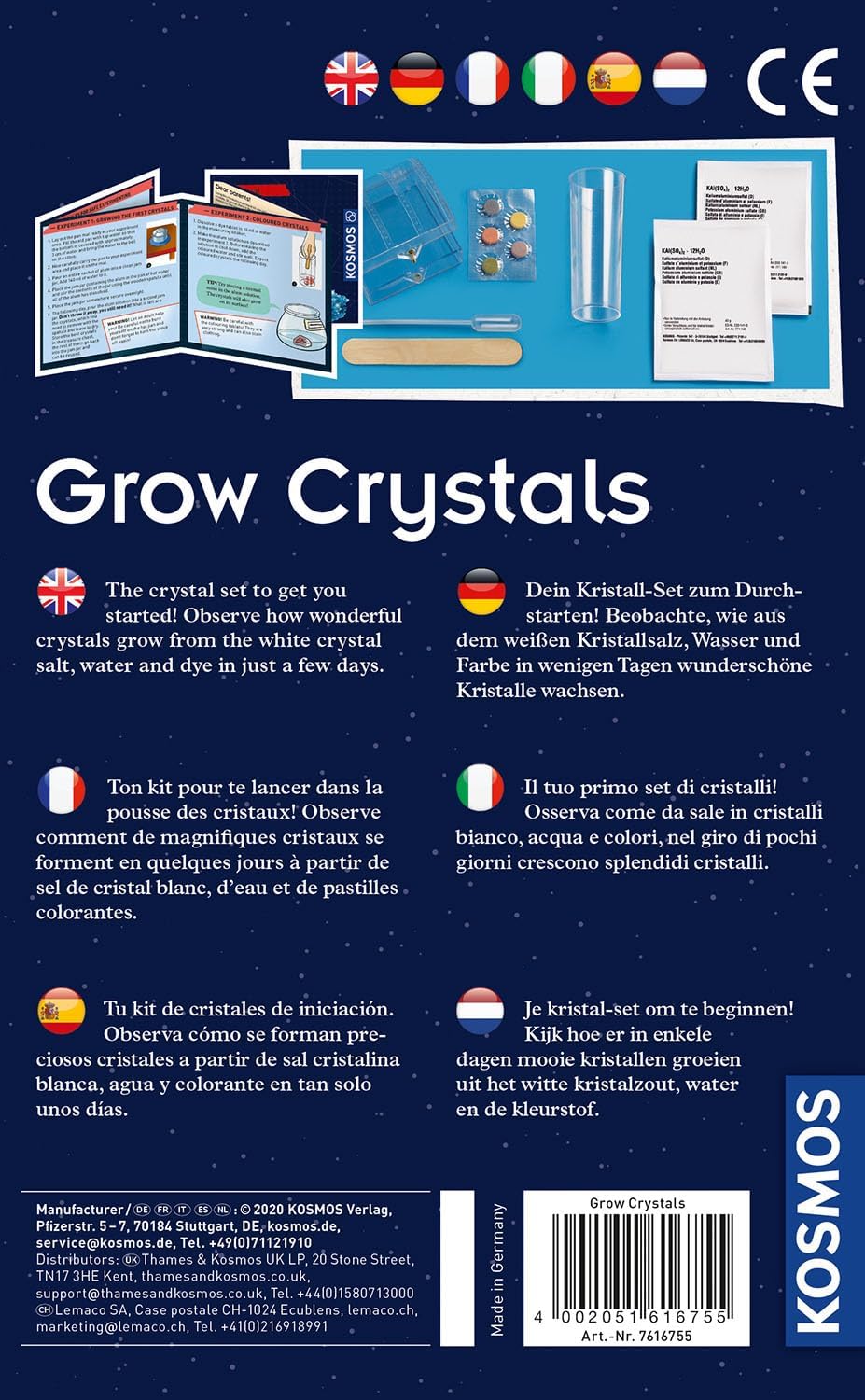 Thames & Kosmos MBE Grow Crystals