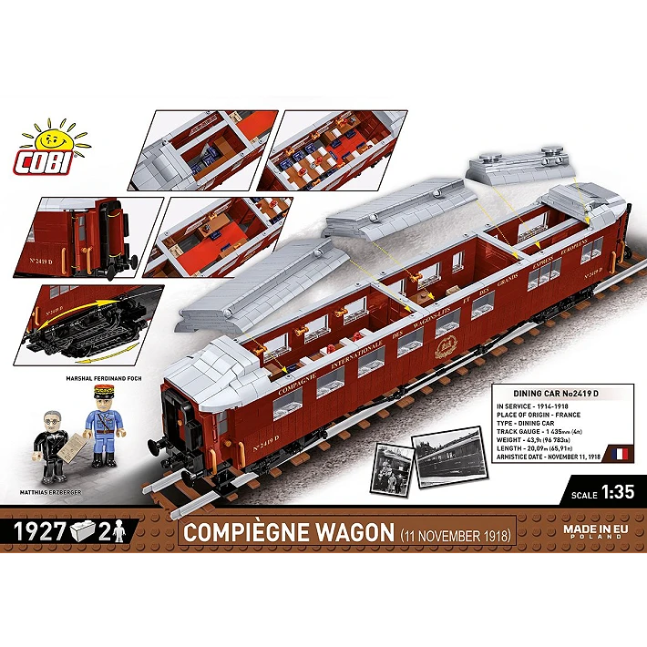 Cobi Compiegne Wagon 1918