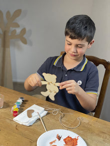 Egmont Toys Jumping Jack Bear to Paint