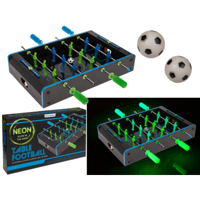 Out Of The Blue Tabletop Football, Kicker, Glow In The Dark