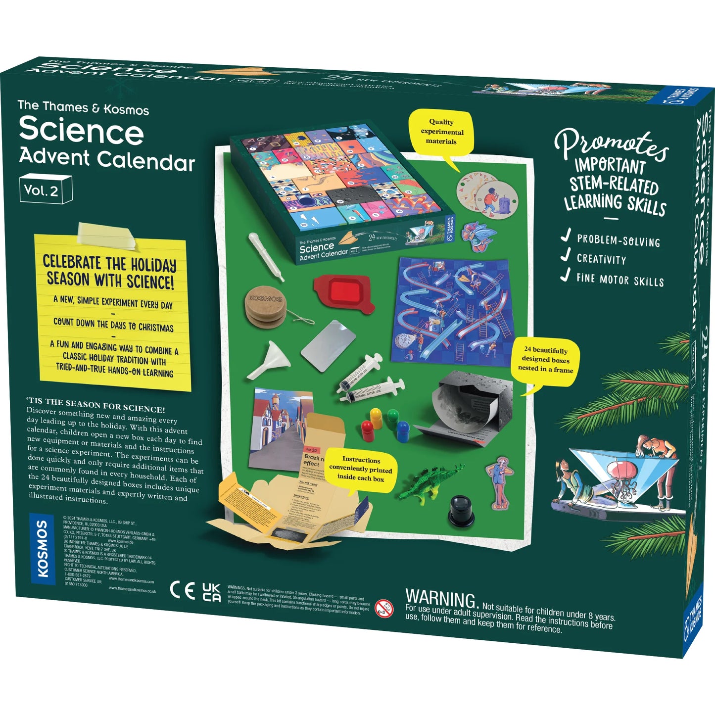 Thames & Kosmos STEM Science Advent Calendar 2024