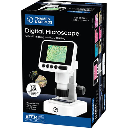Thames & Kosmos Digital Microscope with HD Imaging and LCD Display