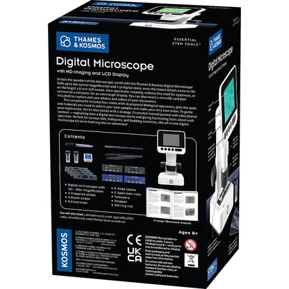 Thames & Kosmos Digital Microscope with HD Imaging and LCD Display