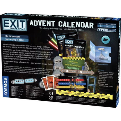 Thames & Kosmos EXIT: Advent Calendar - The Missing Hollywood Star