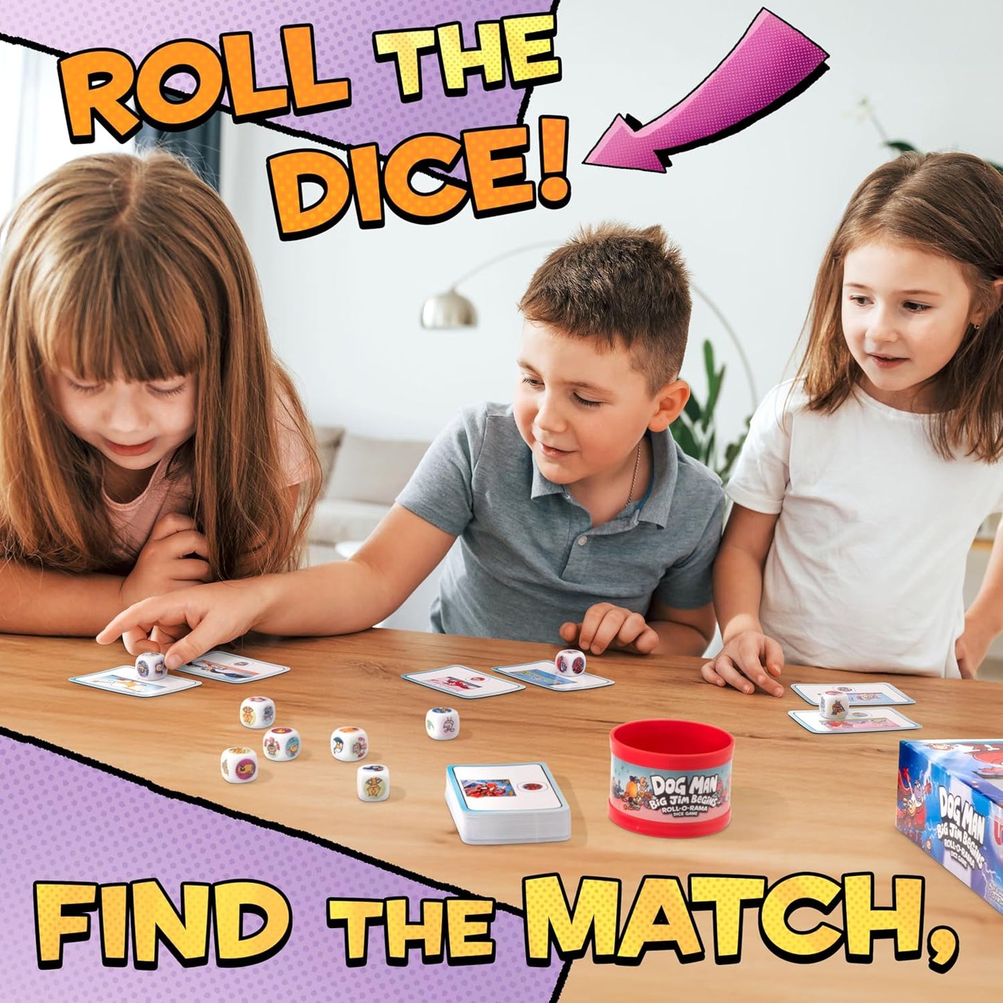 University Games Dog Man Big Jim Begins Dice Game