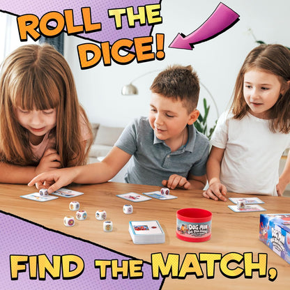 University Games Dog Man Big Jim Begins Dice Game