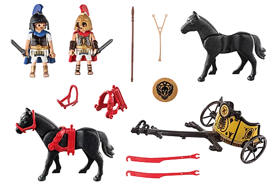 Playmobil 70469 History Achilles and Patroclus with Chariot