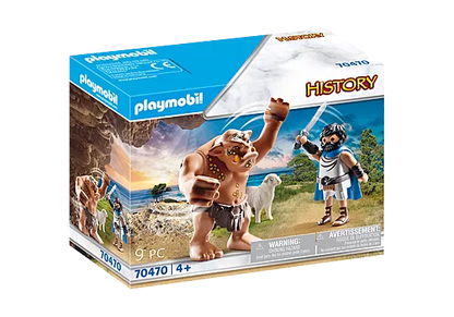 Playmobil 70470 History Ulysses and Polyphemus