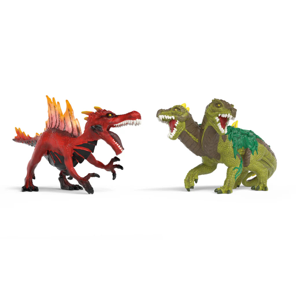 Schleich Fire Saurian Vs. Jungle Lizard