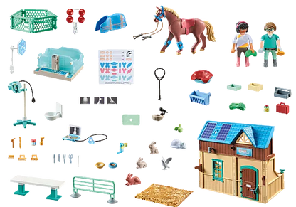 Playmobil 71352 Riding Therapy and Veterinary Practice