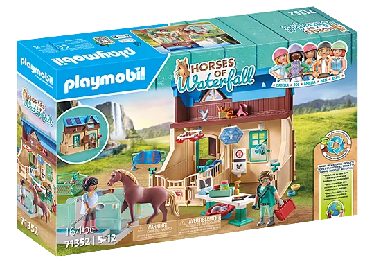 Playmobil 71352 Riding Therapy and Veterinary Practice