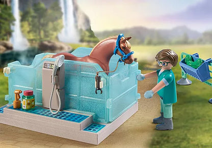 Playmobil 71352 Riding Therapy and Veterinary Practice