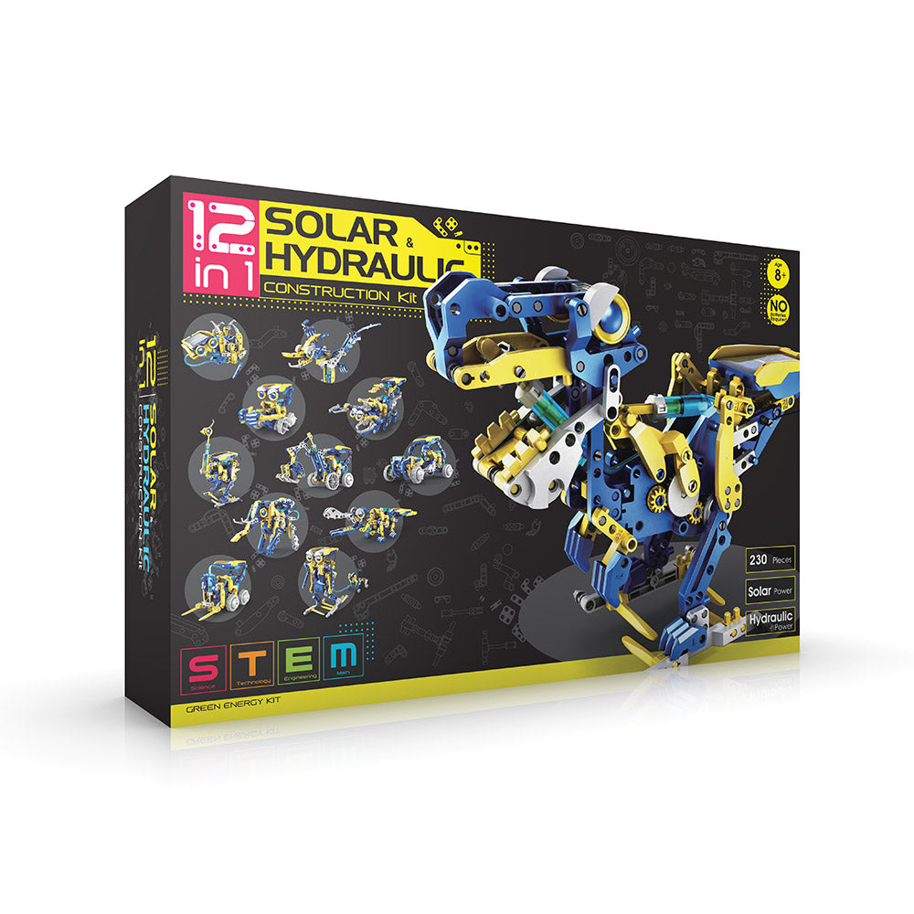 The Source 12 in 1 Solar Hydraulic Construction Kits