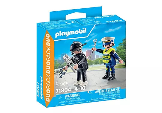 Playmobil 71804  Policeman and Burglar Duo Pack